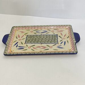 Temp-tations Multicolor Presentable Ovenware By Tara Rectangular Baking Pan Dish